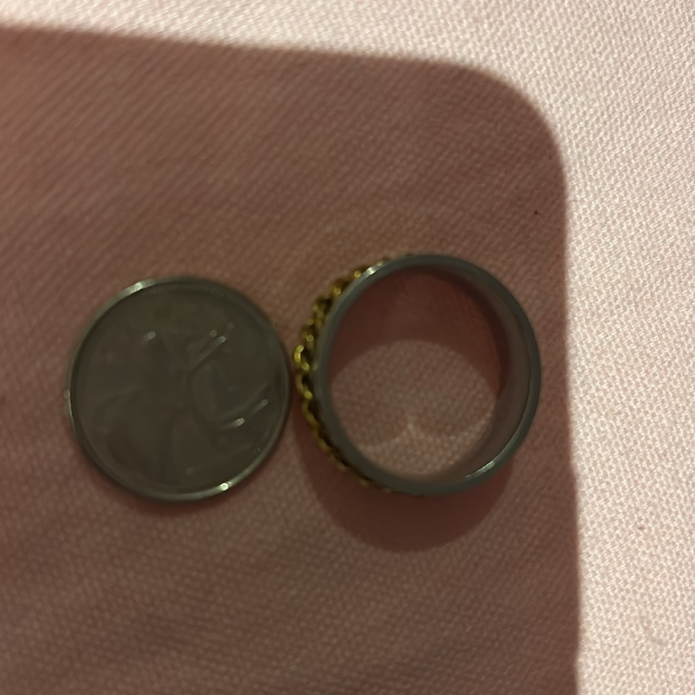 Vintage Style Titanium Band Ring Size‎ 11 - Picture 11 of 12